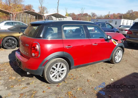 2014 Mini Countryman Cooper из США, поврежденный, VIN WMWZB3C52EWR37024